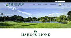 Desktop Screenshot of golfmarcosimone.com